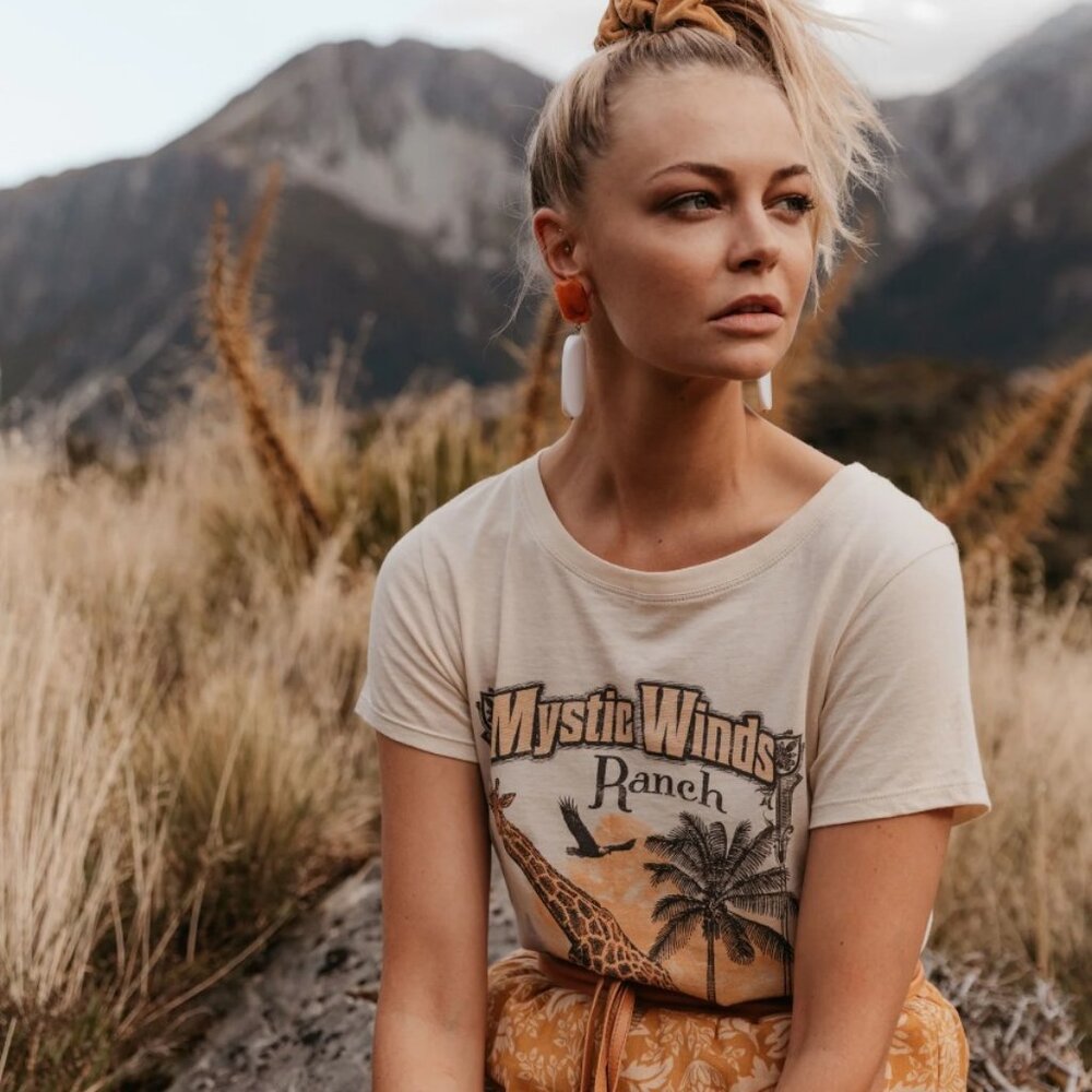 NEW SPELL & THE GYPSY MYSTIC WINDS RANCH T-SHIRT TEE